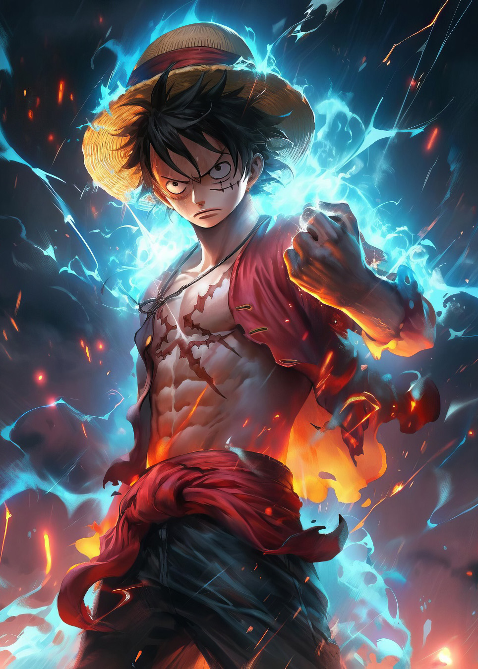 Exkluzívny obraz s motívom Monkey D. Luffy