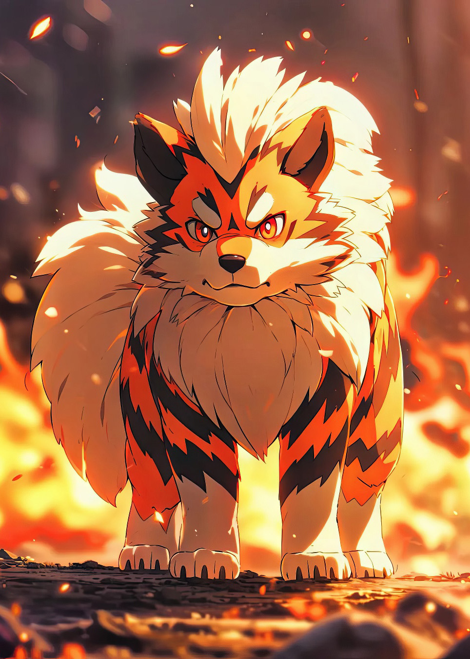 Umelecký obraz pre náročných - Arcanine