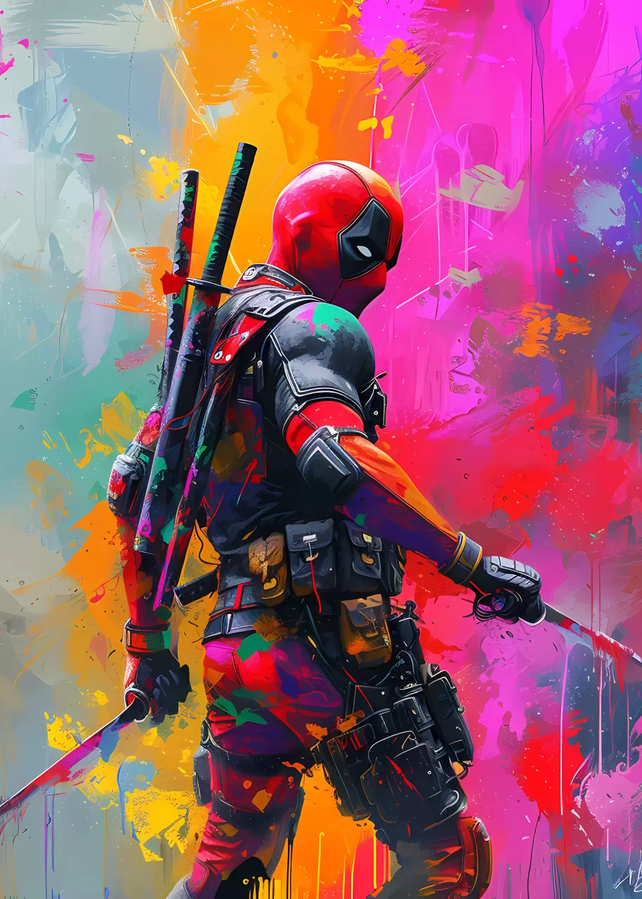 Umelecký obraz pre náročných - Deadpool
