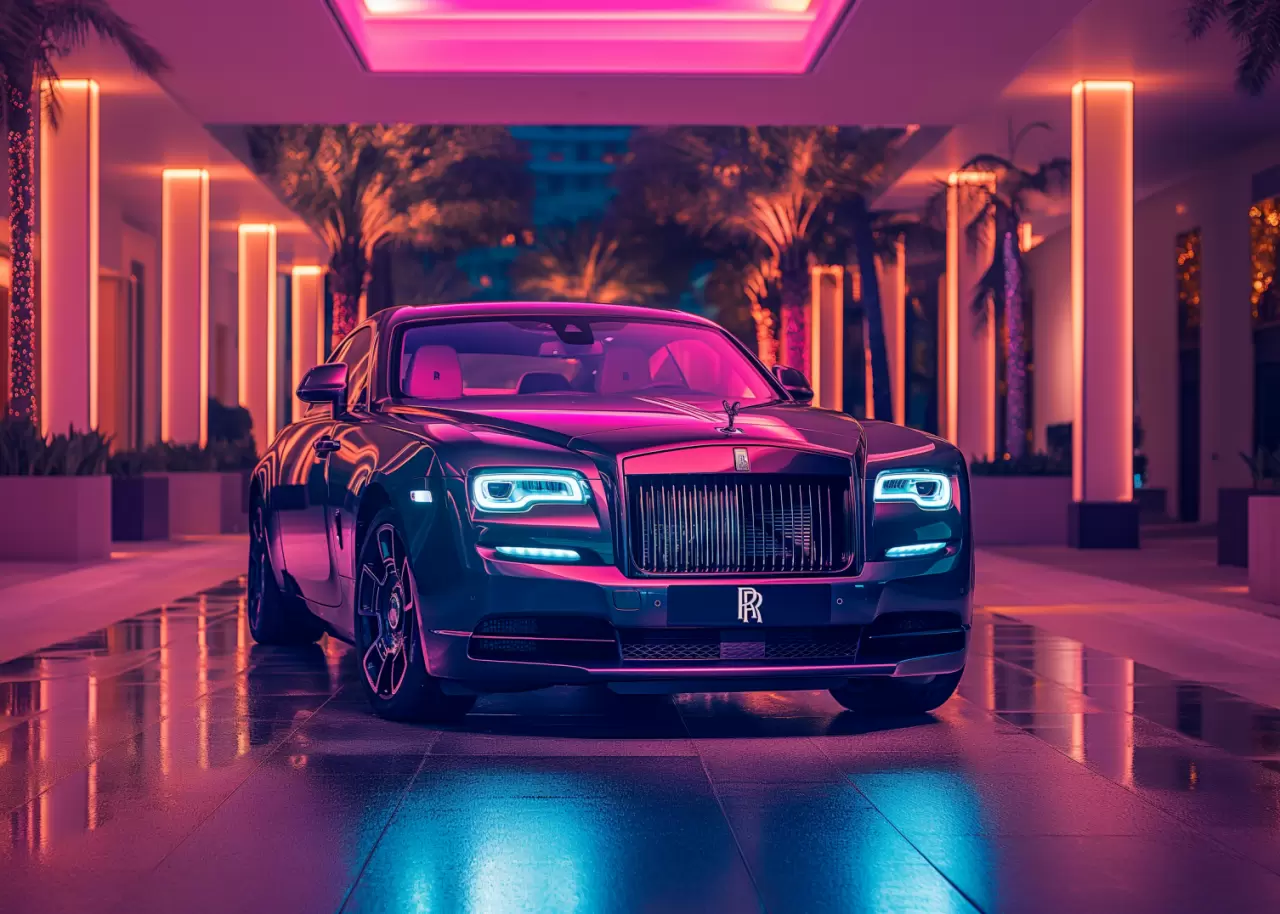Luxusná dekorácia do bytu - Rolls royce